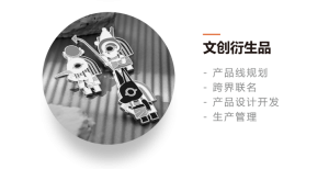 - 产品线规划 - 跨界联名 - 产品设计开发 - 生产管理